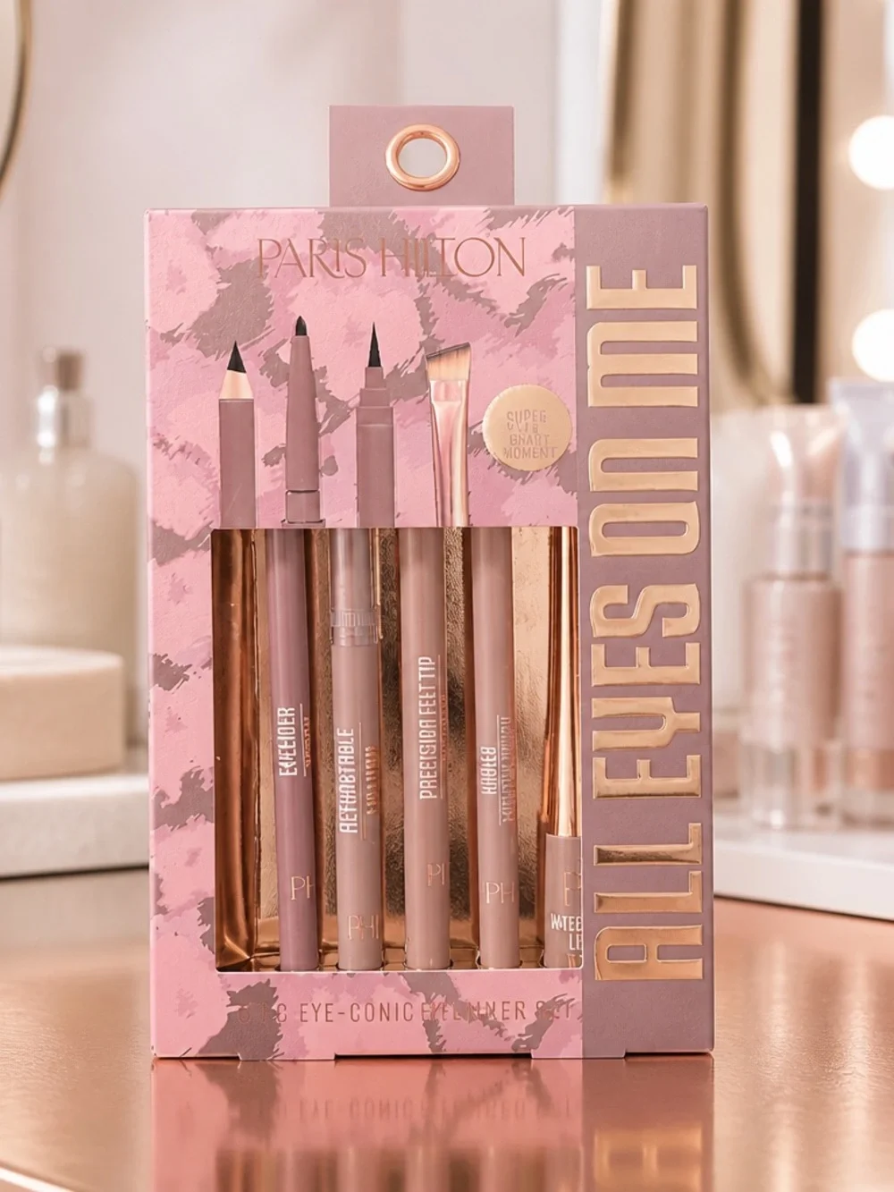 Paris Hilton Eye-Centric 5-Piece Eyeliner Set New